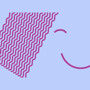 logo violet fond bleu